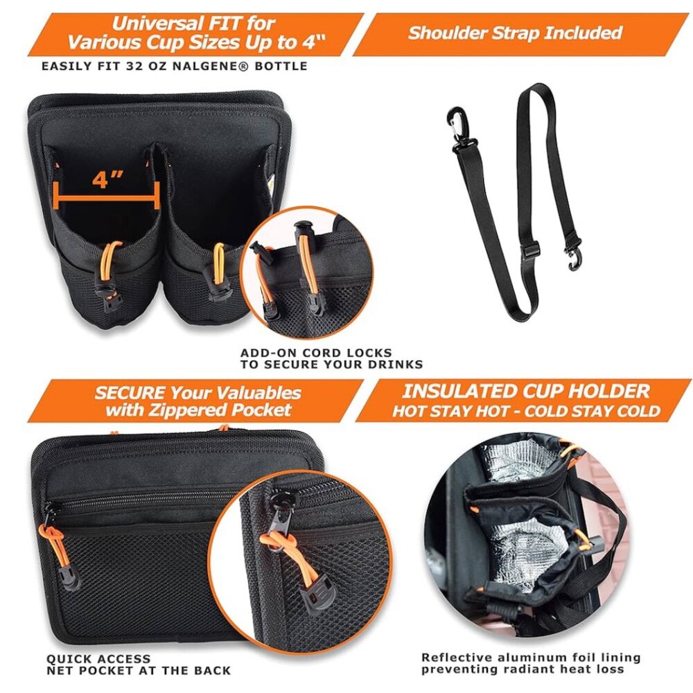 Herculean Merchs Luggage Cup Holder